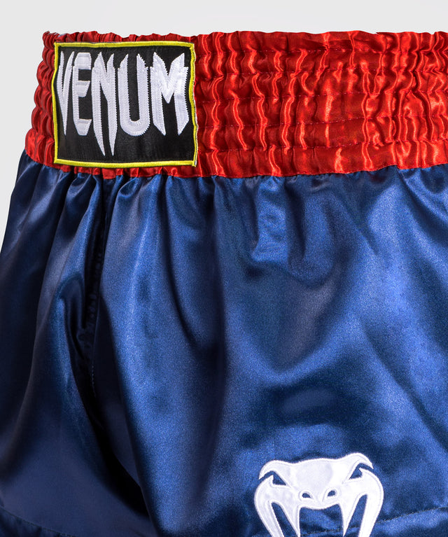 Venum Muay Thai Shorts Classic 2.0 - Blau/Rot/Weiss