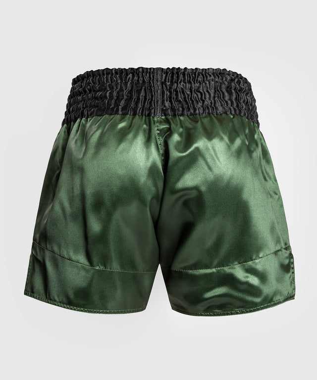 Venum Muay Thai Shorts Classic 2.0 - Grün/Schwarz/Gold