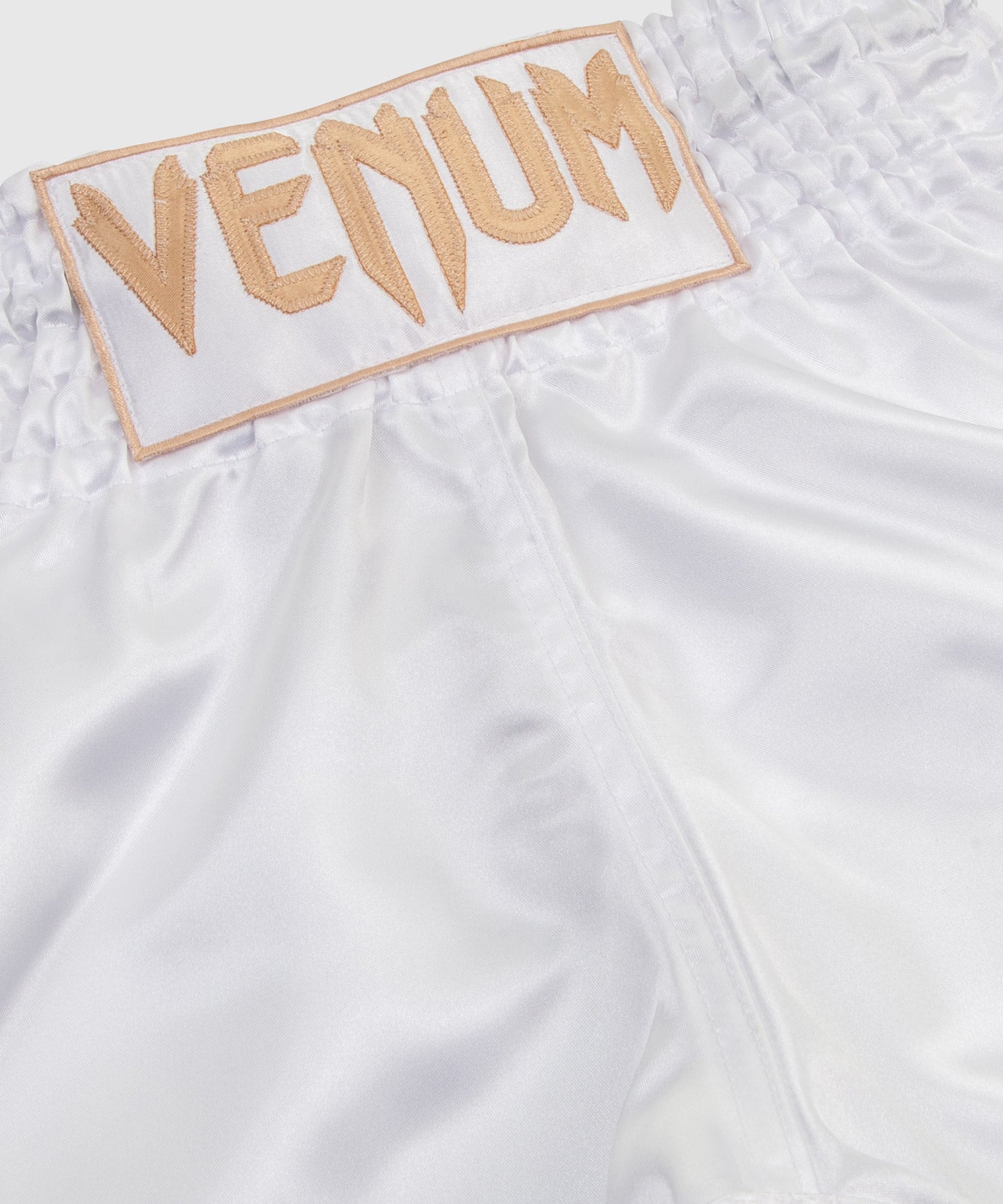 Venum Muay Thai Shorts Classic - Weiss/Gold