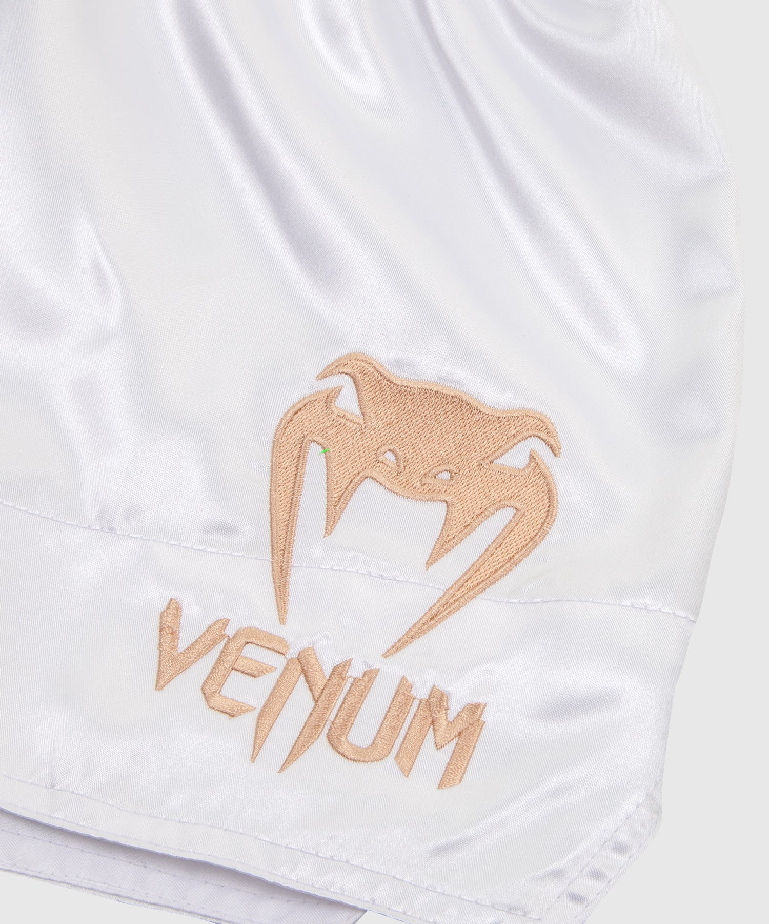 Venum Muay Thai Shorts Classic - Weiss/Gold