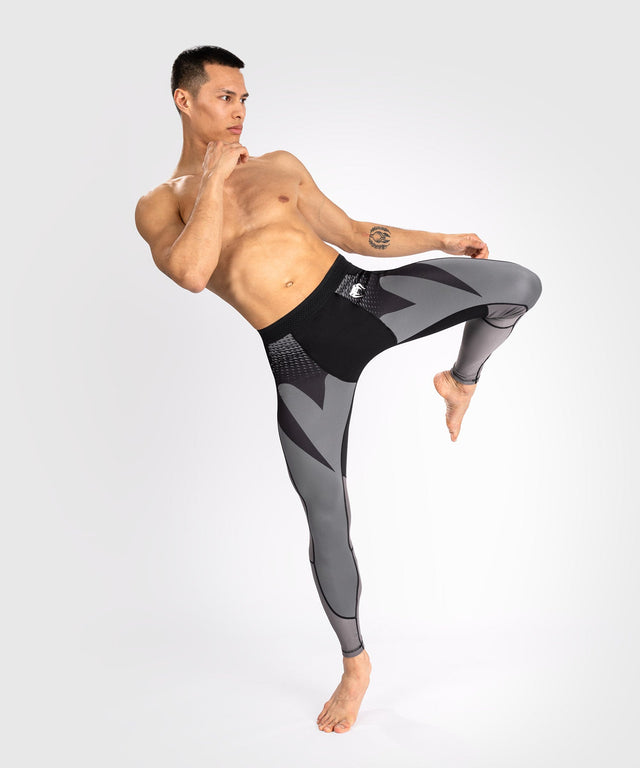 Venum Compression Pants Attack - Schwarz/Grau