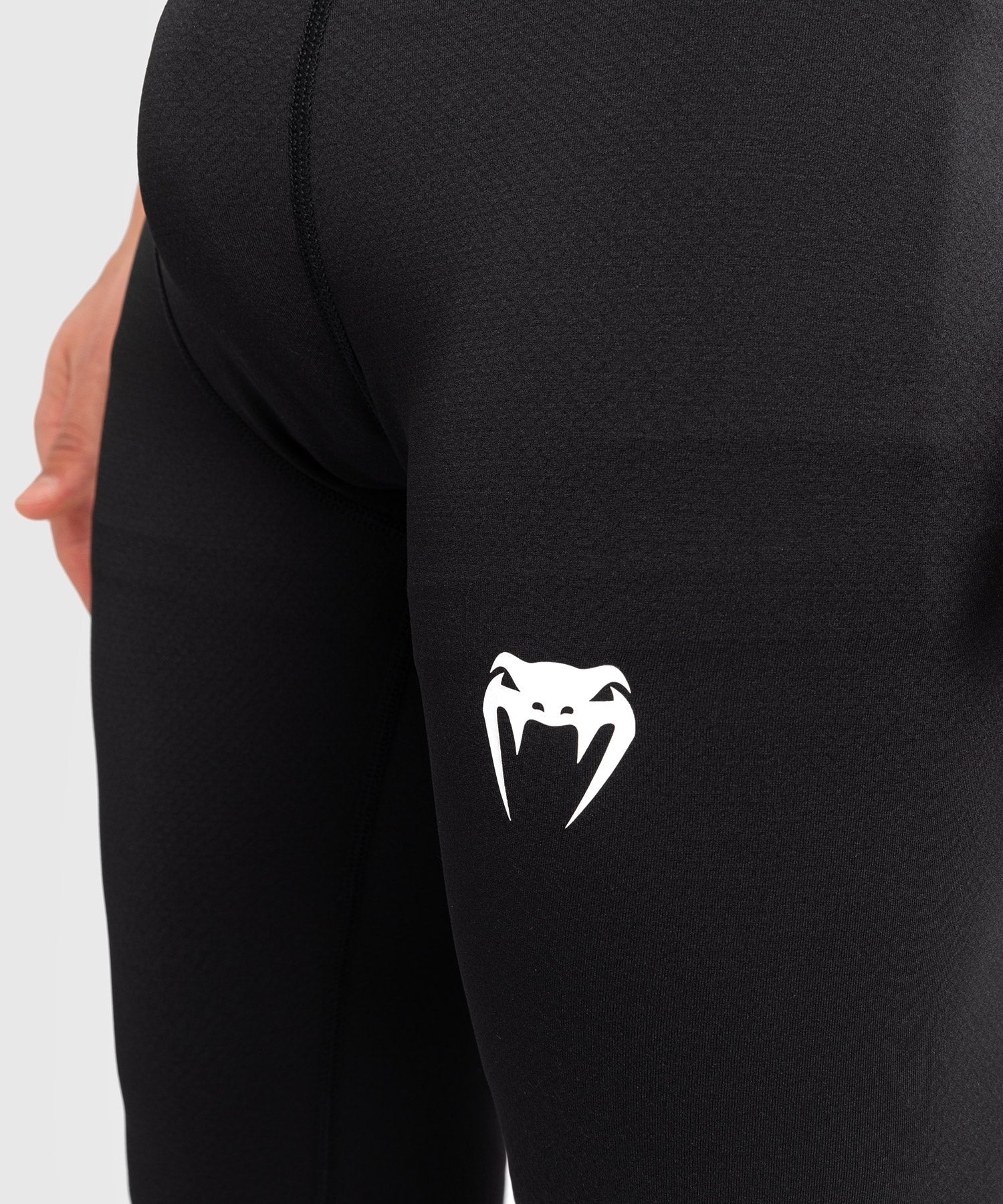 Venum Kompressionshosen Contender - Schwarz/Weiss