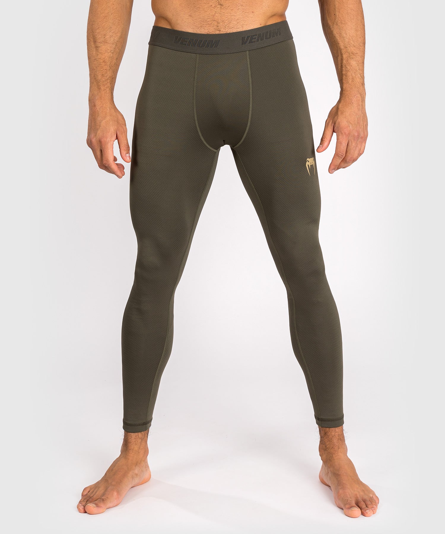 Venum Kompressionshosen Contender – Khaki Grün
