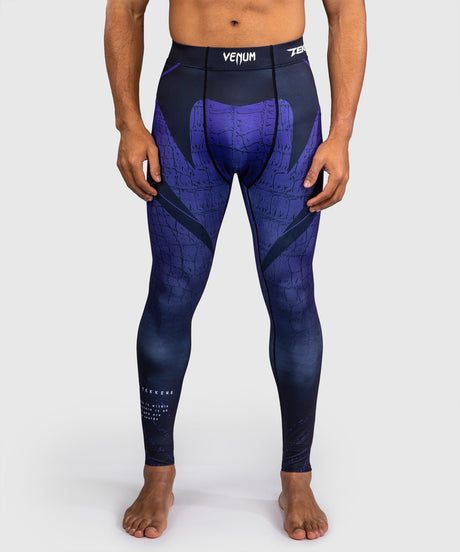 Venum Spats TEKKEN 8 Kazuya Zwart/Blauw