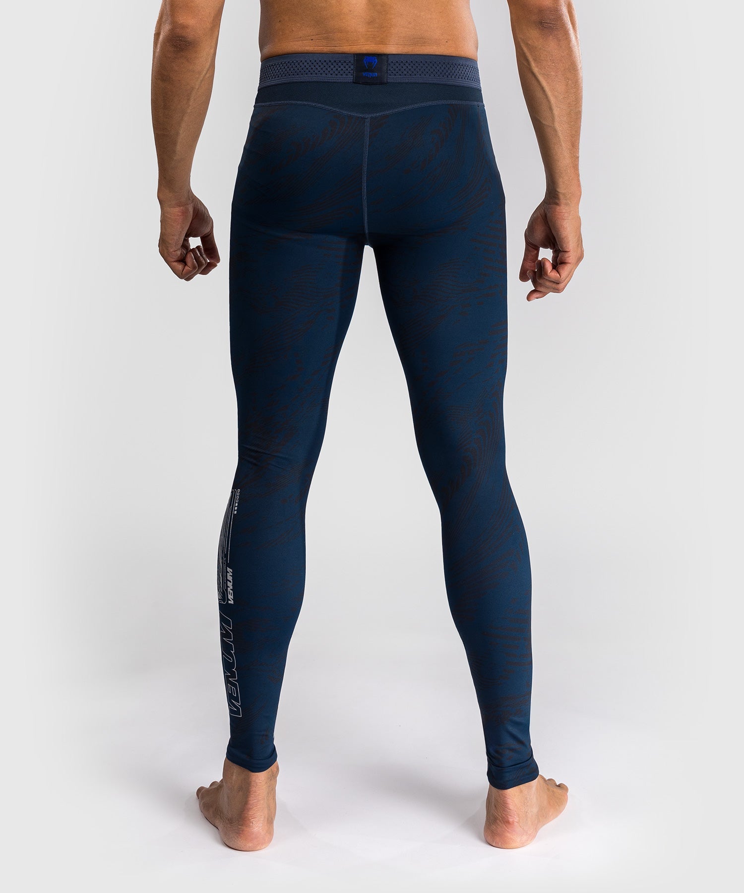 UFC Venum Compression Pants Fusion Fight Week – Marineblau