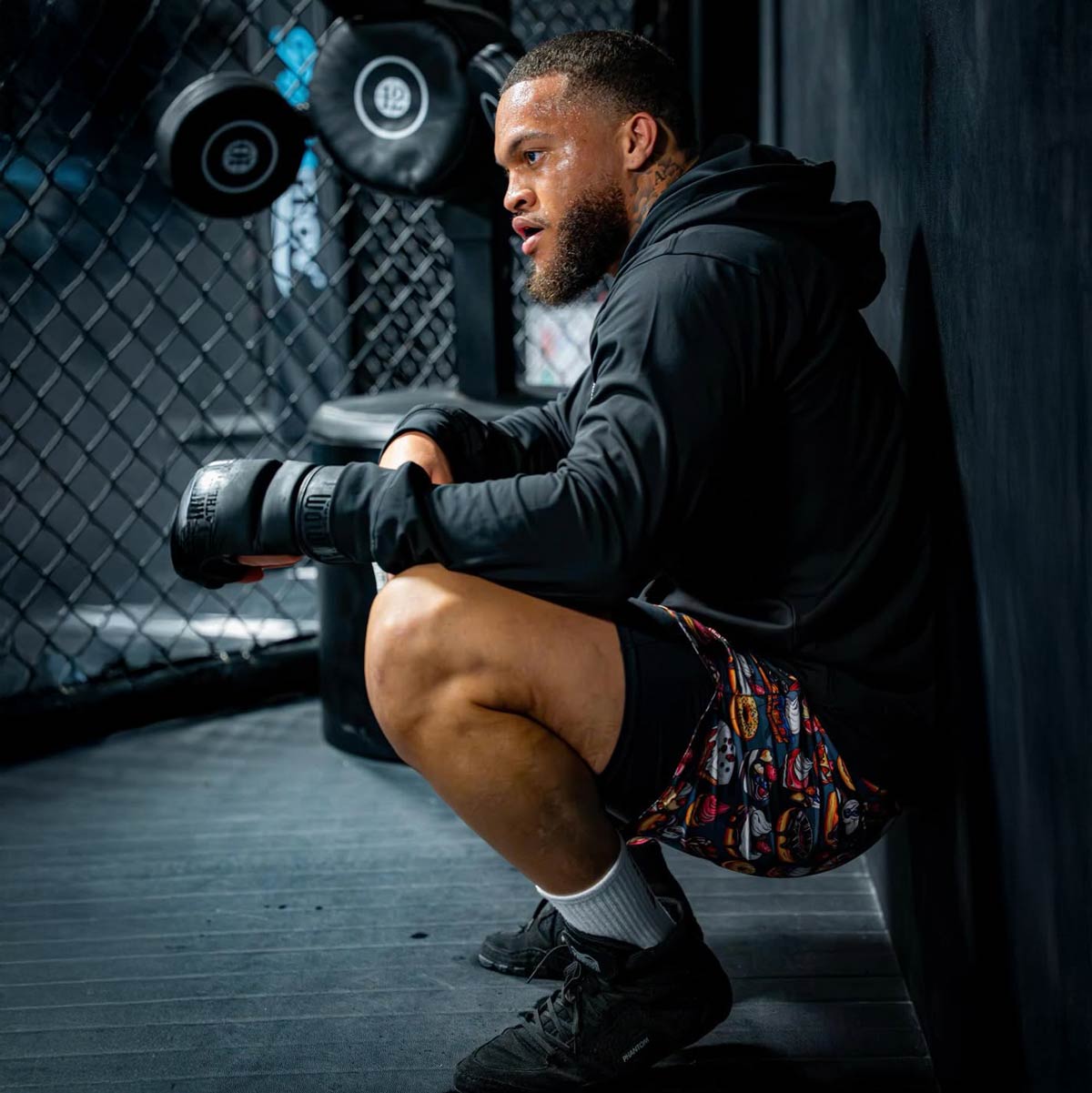 Phantom Athletics MMA Shorts Fusion-R - Schwarz