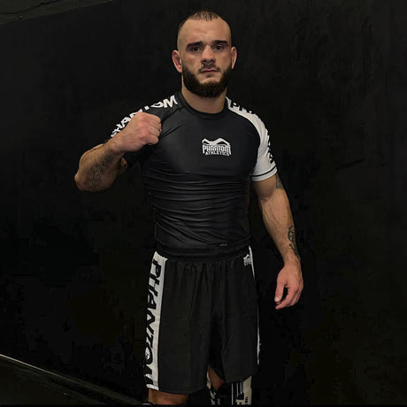 Phantom Athletics MMA Shorts EVO Apex - Schwarz/Grau