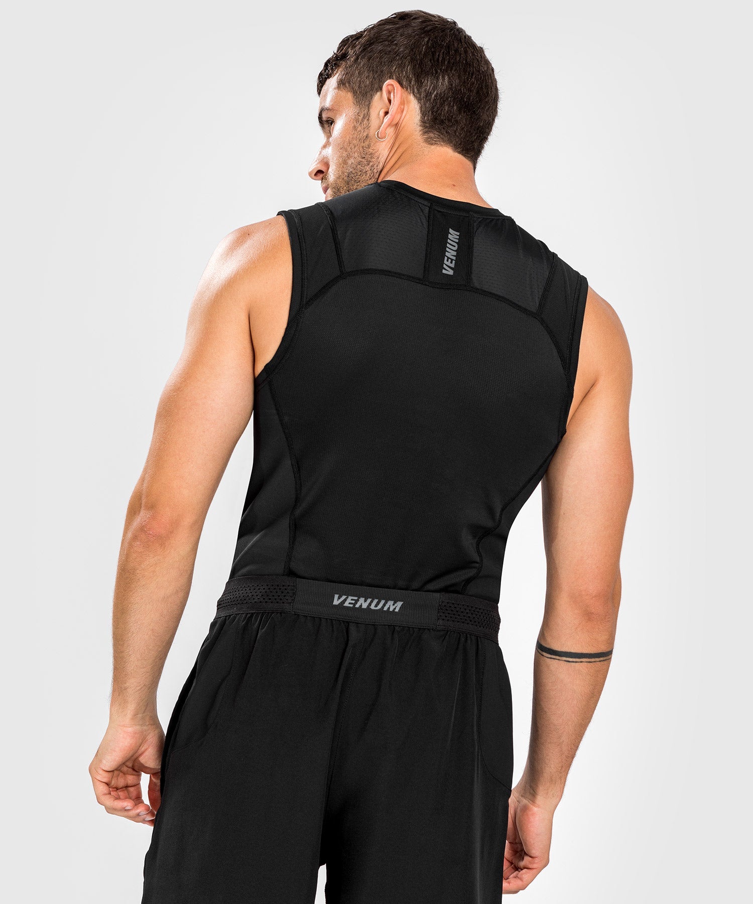 Venum Rashguard G-Fit Air Sleeveless - Schwarz/Schwarz