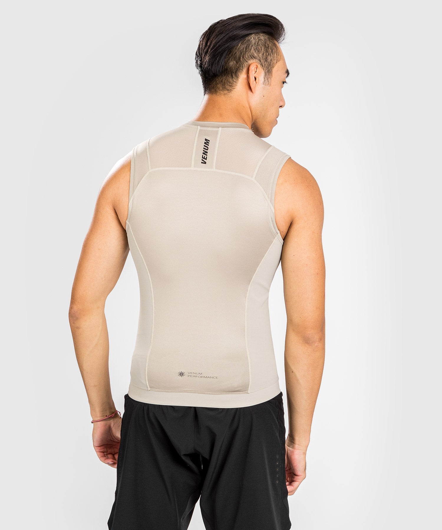 Venum Rashguard G-Fit Air Sleeveless - Sand