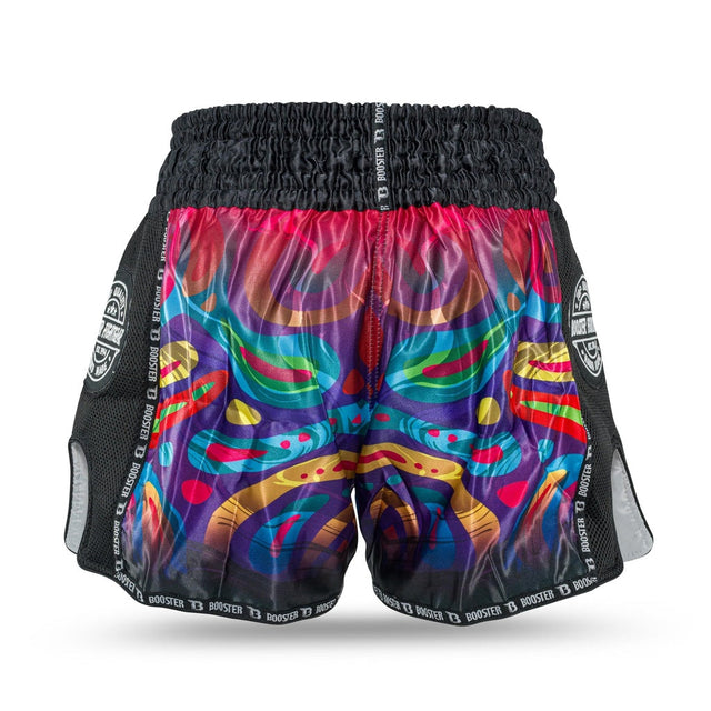 Booster Muay Thai Shorts Shorts Flow - Schwarz/Rot