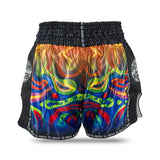 Booster Muay Thai Shorts Flow - Schwarz/Orange