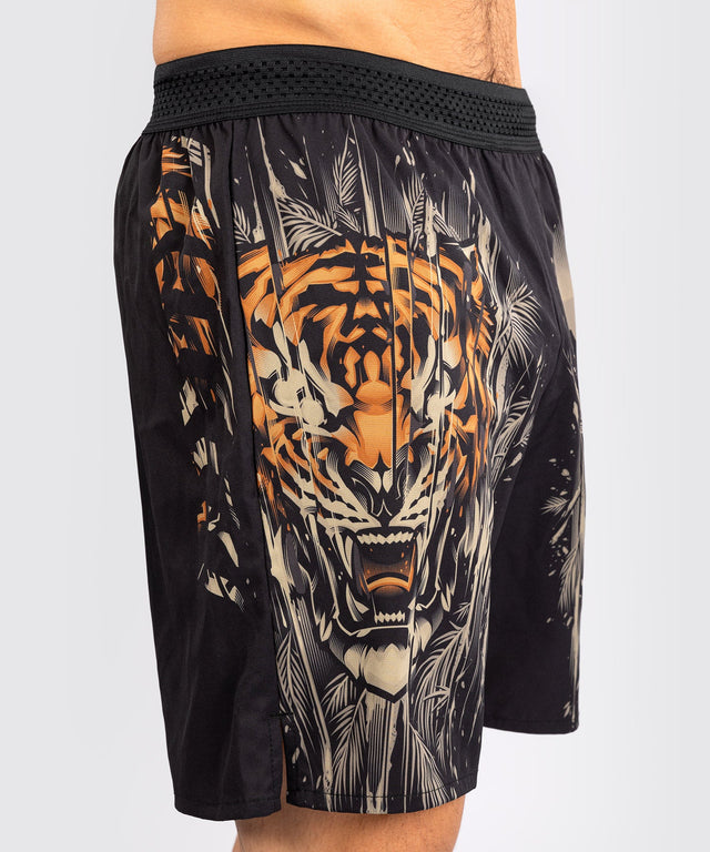 Venum Trainingsshorts Tiger – Schwarz/Orange