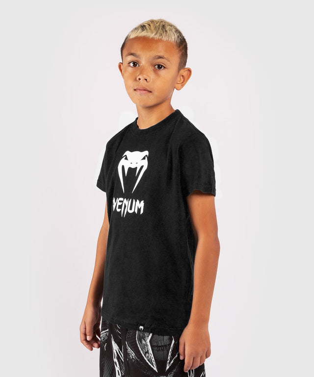 Venum T-Shirt Classic Kinder – Schwarz