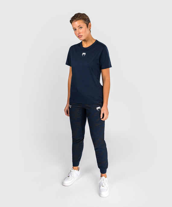 UFC Venum T-Shirt für Frauen Fusion Fight Week – Marineblau
