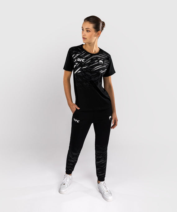 UFC Venum T-Shirt Damen Fusion – Schwarz