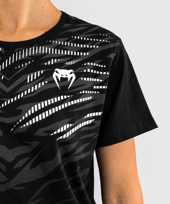 UFC Venum T-Shirt Damen Fusion – Schwarz