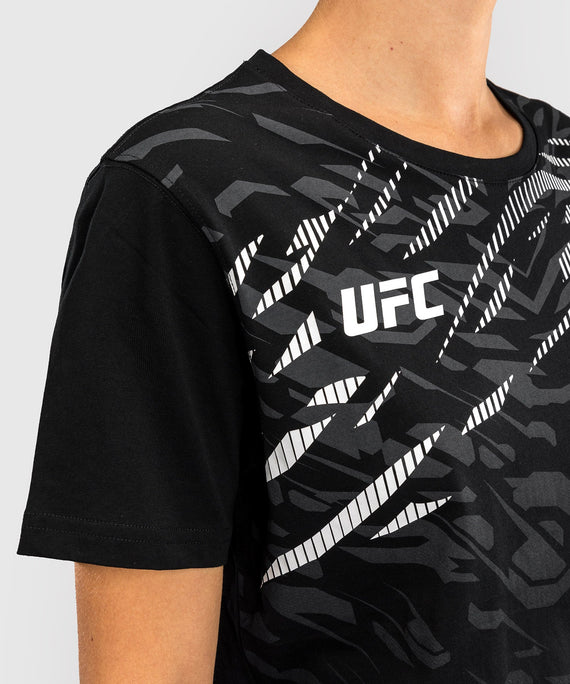UFC Venum T-Shirt Damen Fusion – Schwarz