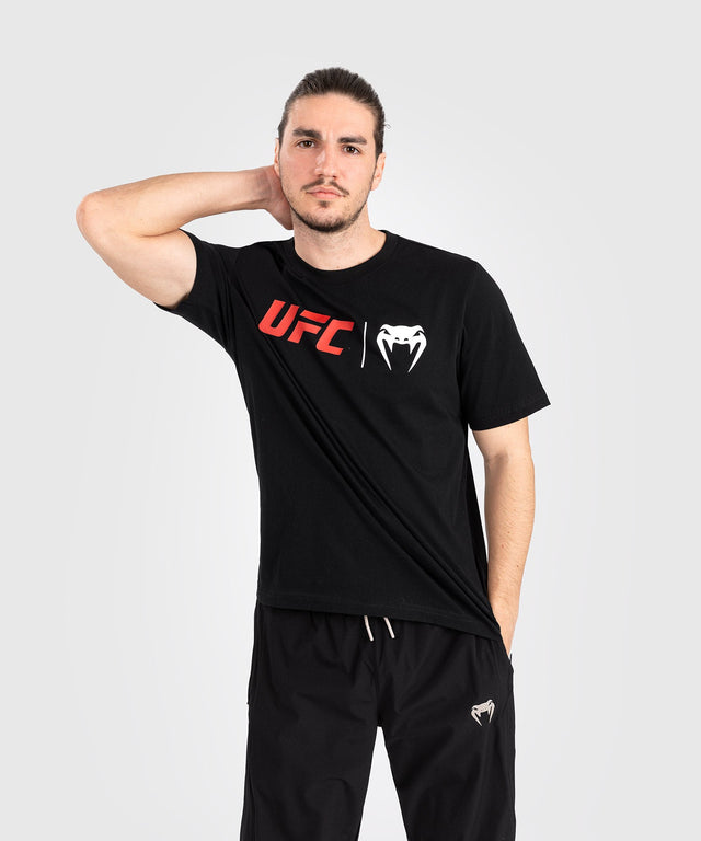UFC Venum T-Shirt Classic – Schwarz/Rot