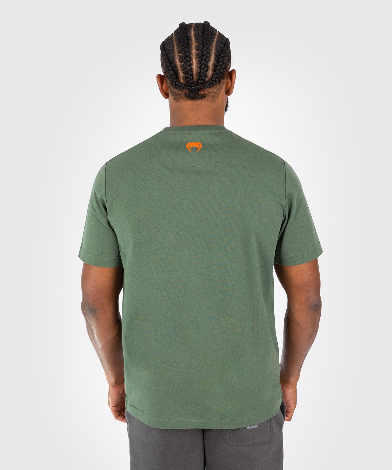 UFC Venum T-Shirt Ulti-Man – Khaki Grün/Orange