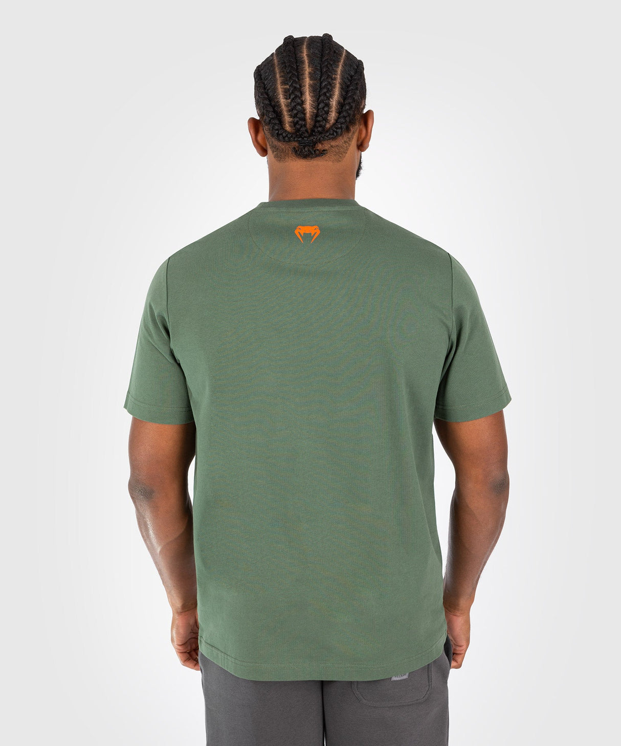 UFC Venum T-Shirt Ulti-Man – Khaki Grün/Orange