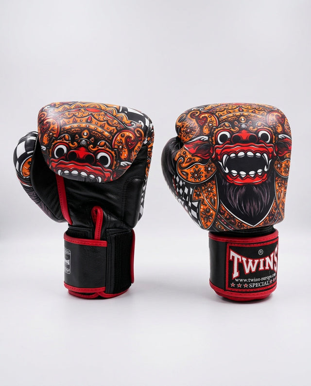 Twins Boxhandschuhe FBGVL3 Barong – Schwarz/Rot/Orange