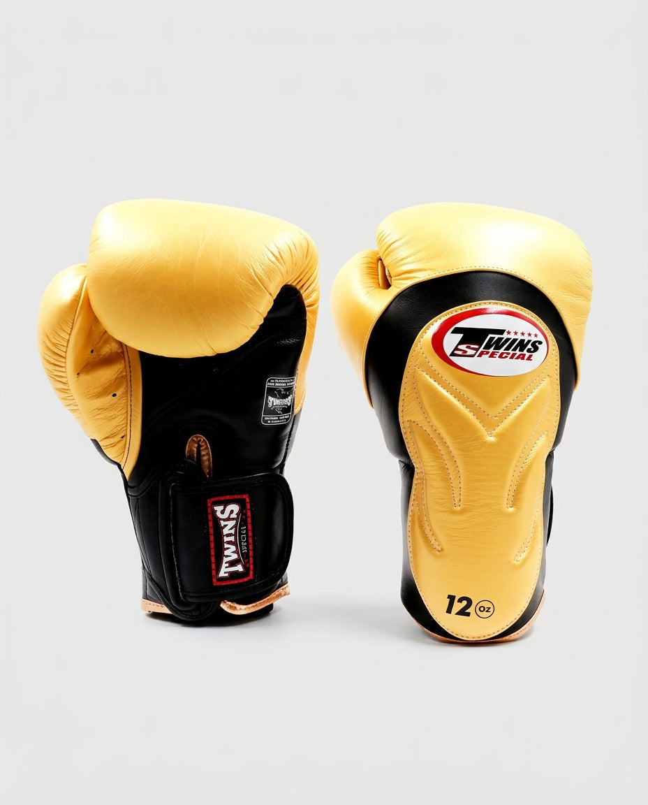 Twins Bokshandschoenen BGVL6 - Goud/Zwart