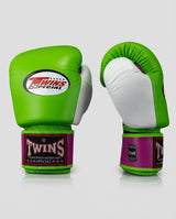 Twins Boxhandschuhe BGVL3 – Grün/Rosa/Weiss