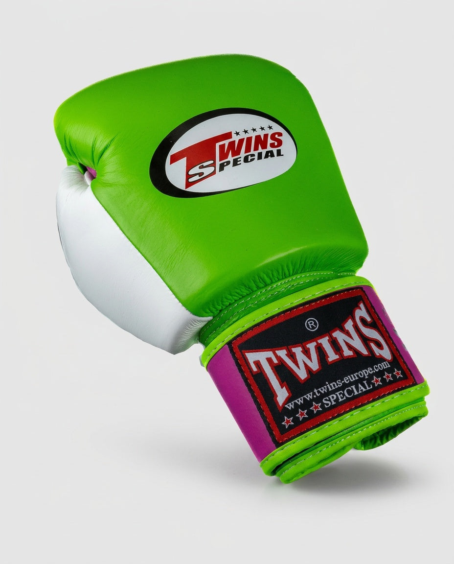 Twins Boxhandschuhe BGVL3 – Grün/Rosa/Weiss