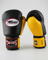 Twins Boxhandschuhe BGVL3 – Schwarz/Gelb