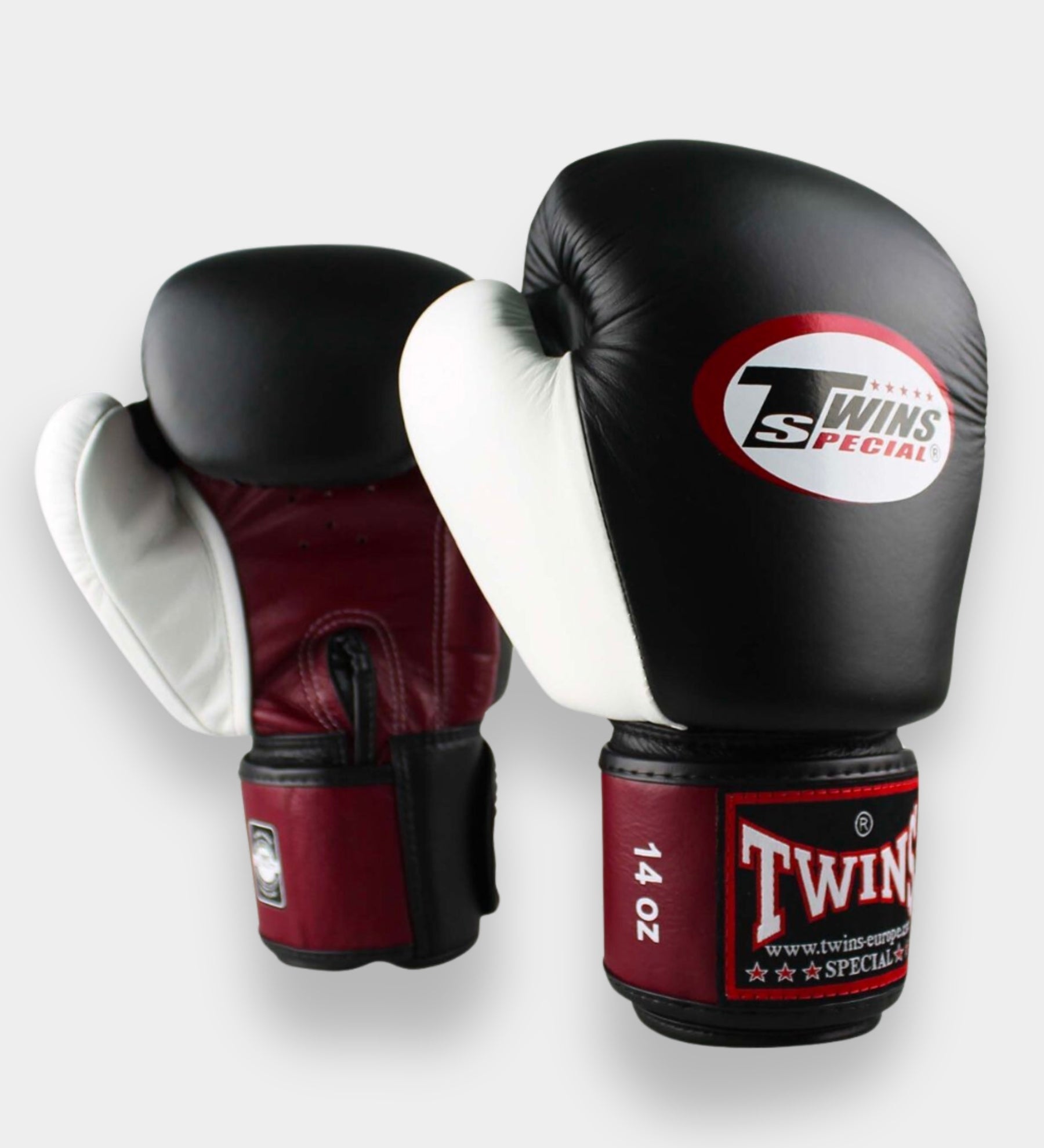 Twins Boxhandschuhe BGVL4 - Schwarz/Rot/Weiss