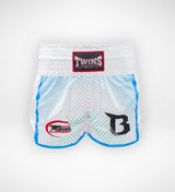 Twins Muay Thai Shorts TBT9 – Weiss/Blau