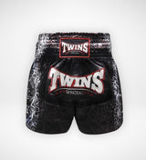 Twins Muay Thai Shorts TTBL Rangda – Schwarz/Grau