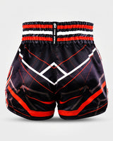 Twins Muay-Thai-Shorts TTBL Racing – Schwarz/Rot