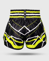 Twins Muay-Thai-Shorts TTBL Racing – Schwarz/Grün