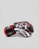 Twins Boxhandschuhe FBGVL3 Skull – Schwarz/Rot/Weiss