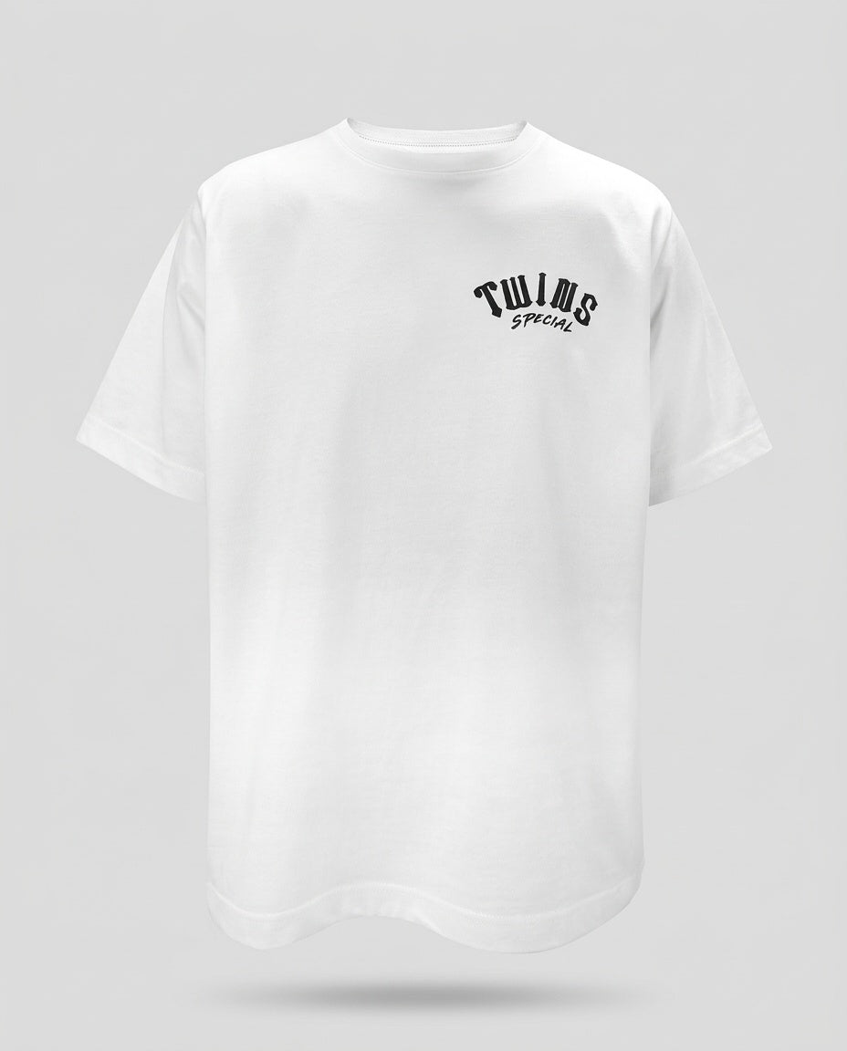 Twins T-Shirt „TT2“ – Weiss