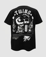 Twins T-Shirt „TT2“ – Schwarz
