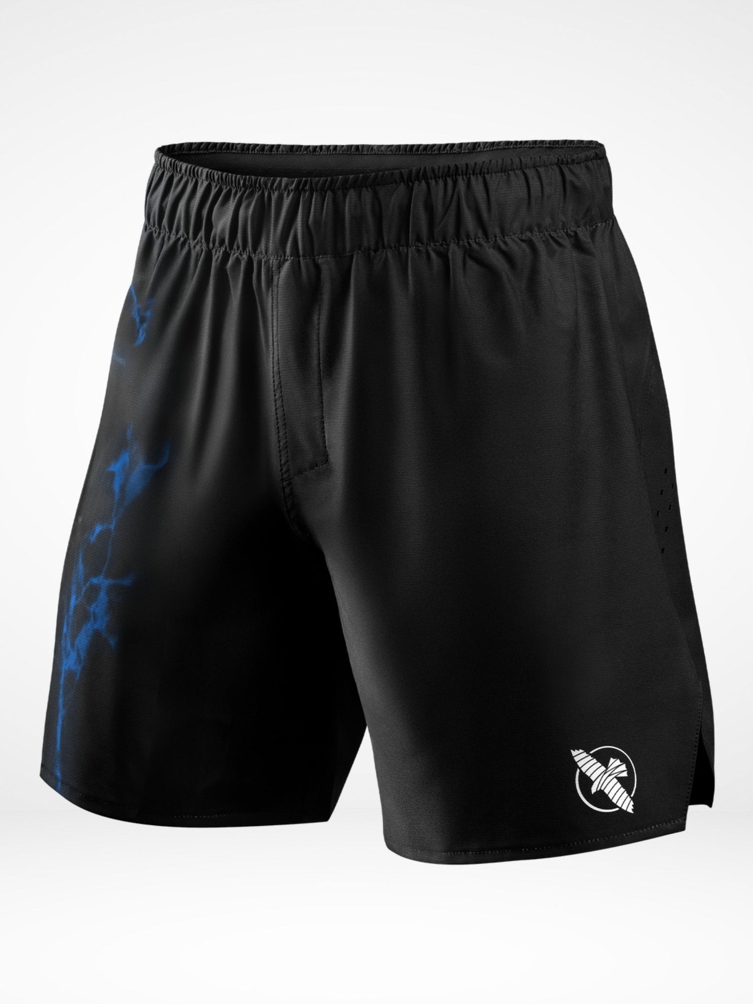 Hayabusa UFC BJJ Grappling-Shorts - Schwarz/Blau