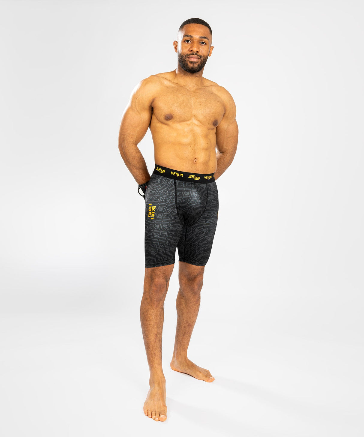 Venum x Ares Vale Tudo Shorts - Schwarz/Gold