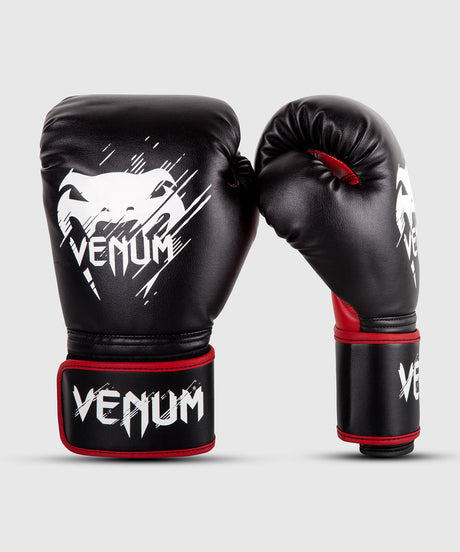 Venum Boxhandschuhe Contender Kids - Schwarz/Rot/Weiss