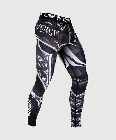 Venum Kompressionshose Gladiator 3.0 - Schwarz/Grau
