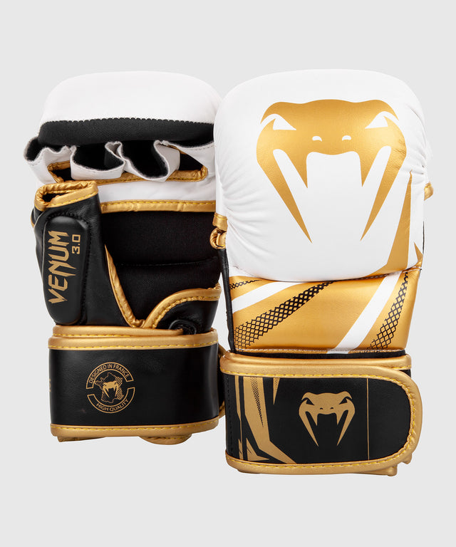 Venum MMA Handschuhe Challenger Sparring 3.0 - Weiss/Schwarz/Gold