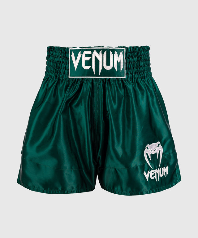 Venum Muay Thai Shorts Classic – Forest Green