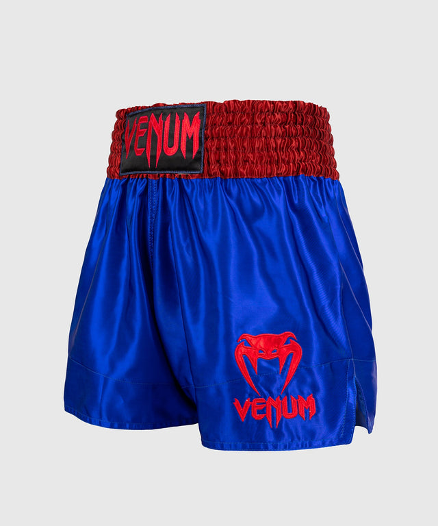 Venum Muay Thai Shorts Classic – Marineblau/Rot