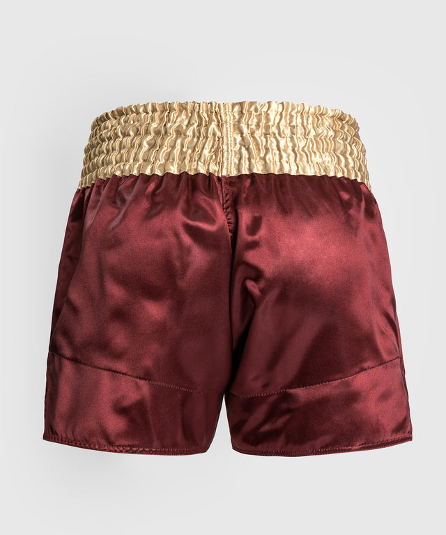 Venum Muay Thai Shorts Classic 2.0 - Rot/Gold/Weiss