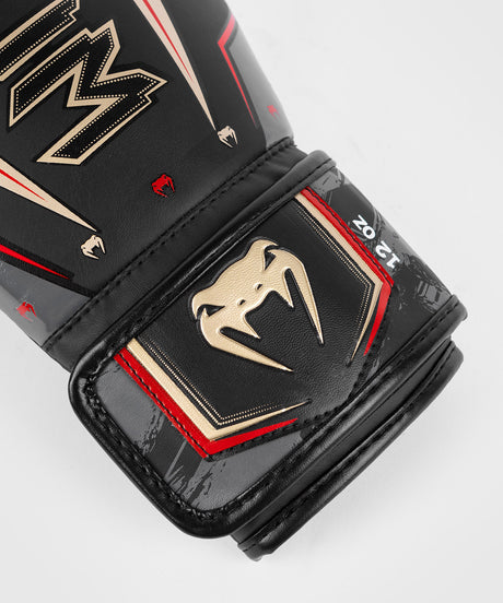 Venum Boxhandschuhe Elite Evo - Schwarz/Gold/Rot