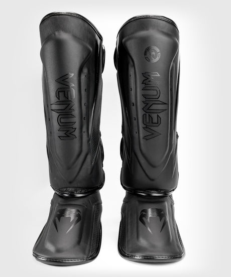Venum Schienbeinschoner Elite Evo - Schwarz/Schwarz