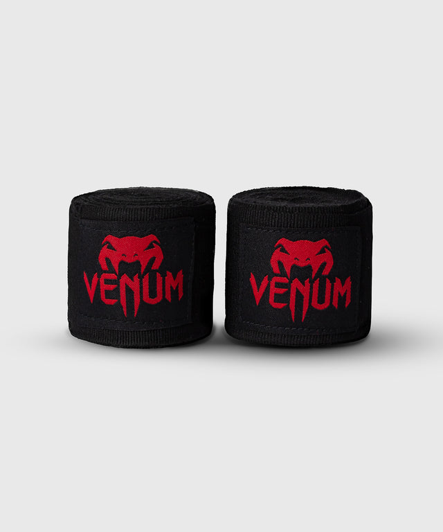 Venum Boxbandagen - Schwarz/Rot