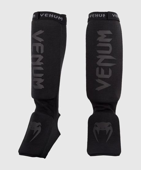 Venum Schienbeinschoner Kontact - Schwarz/Schwarz