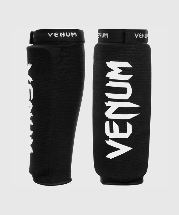 Venum Kontact Schienbeinschoner ohne Fuss – Schwarz/Weiss